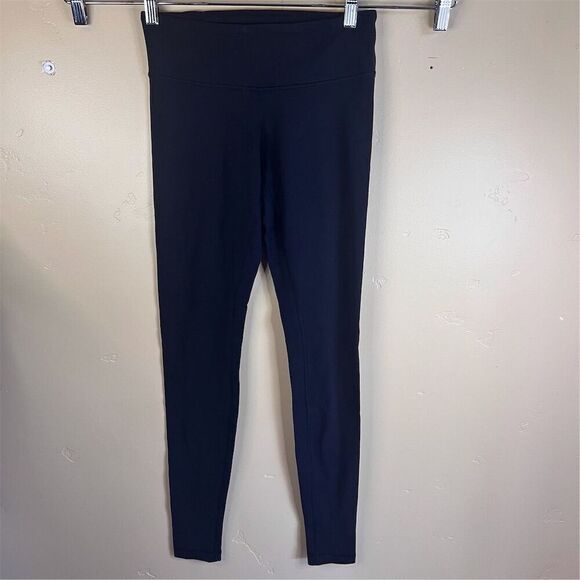 Lululemon Wunder Under‎ Women's Ankle Leggings Size 4 Black High-Rise Activewear - Picture 1 of 6